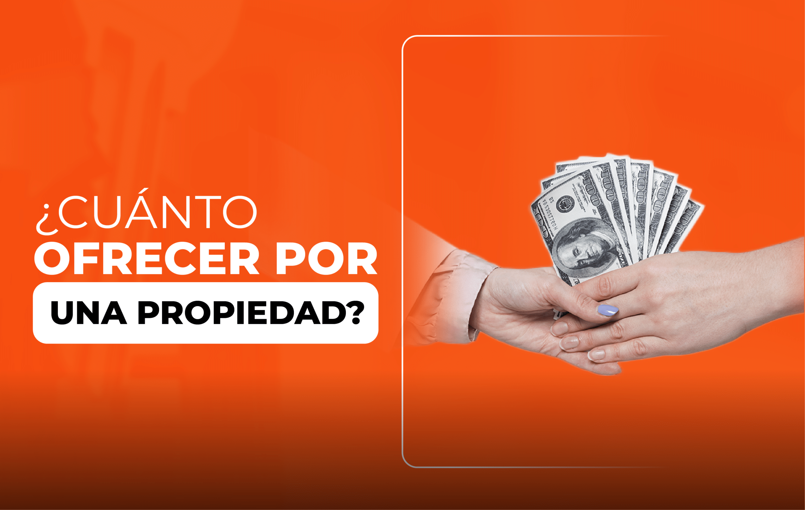 ¿Cuánto debo ofrecer por una propiedad?